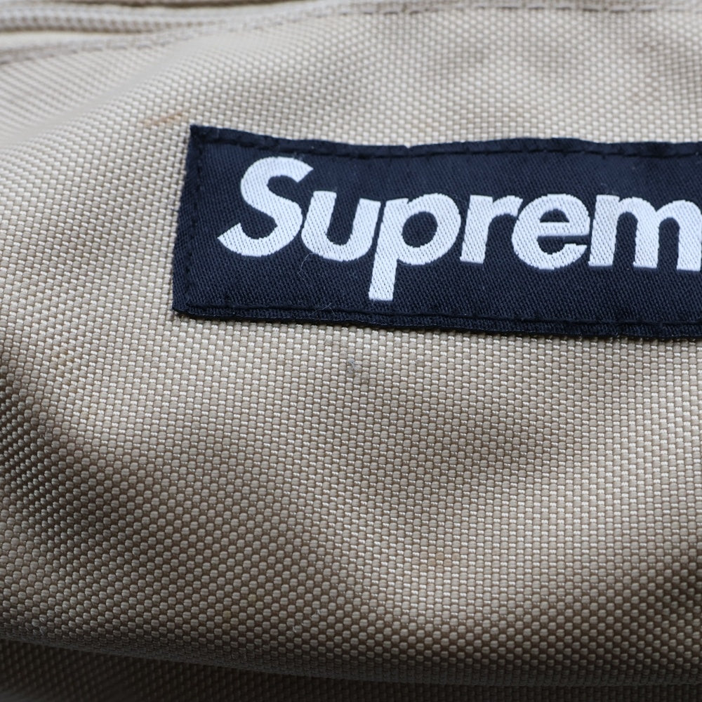 SUPREME(シュプリーム) 18SS Waist Bag ボックスロゴ ロゴベルト ウエストポーチ ショルダーバッグ ベージュ