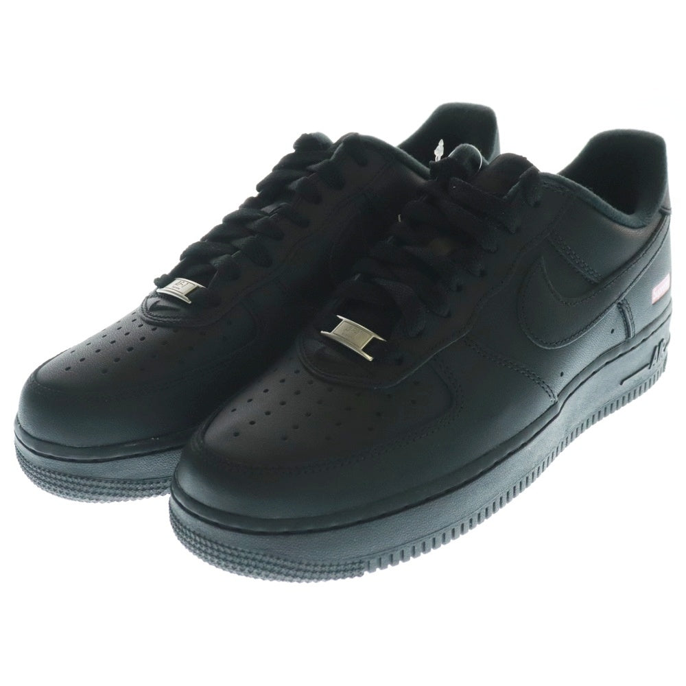 NIKE(ナイキ) ×SUPREME AIR FORCE 1 LOW シュプリーム エアフォース1 ローカットスニーカー ブラック US8/26cm CU9225-001