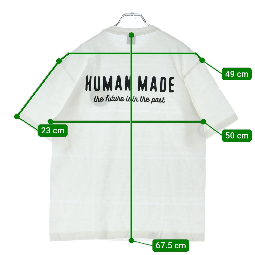 HUMAN MADE(ヒューマンメイド) 24SS GRAPHIC T-SHIRT ベアープリント半袖Tシャツ ホワイト HM28TE020