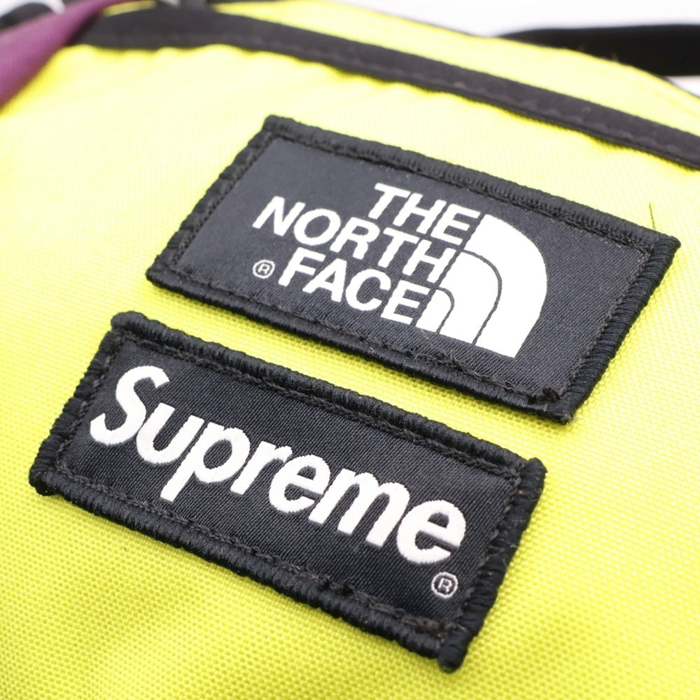SUPREME(シュプリーム) 18AW ×THE NORTH FACE Expedition Waist Bag エクスペディション ウエストバッグ ブラック/イエロー