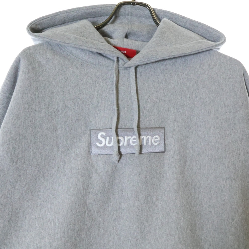 SUPREME(シュプリーム) 24AW Box Logo Hooded Sweatshirt ボックスロゴ プルオーバースウェットパーカー フーディー グレー