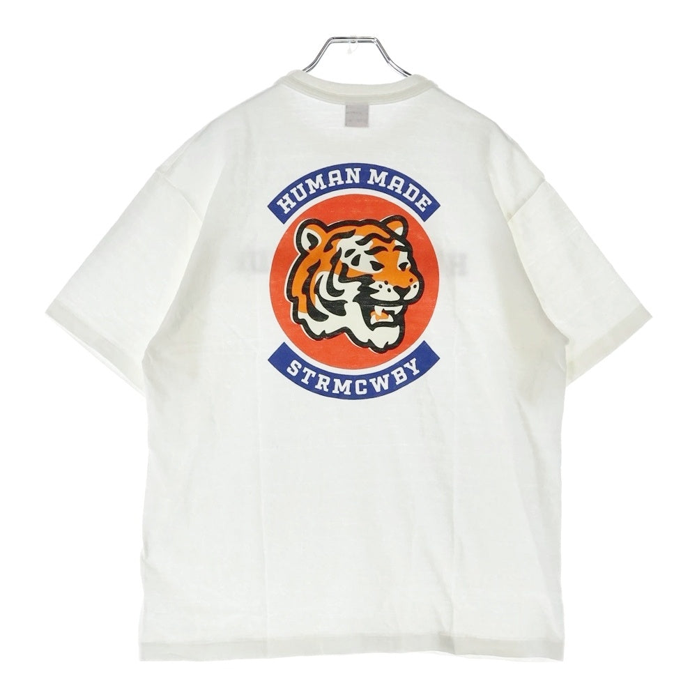 HUMAN MADE(ヒューマンメイド) 24AW GRAPHIC T-SHIRT グラフィック 半袖Tシャツ バックタイガープリント HM28TE019