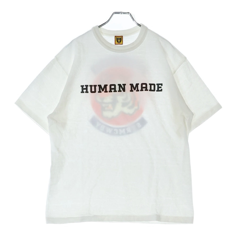 HUMAN MADE(ヒューマンメイド) 24AW GRAPHIC T-SHIRT グラフィック 半袖Tシャツ バックタイガープリント HM28TE019