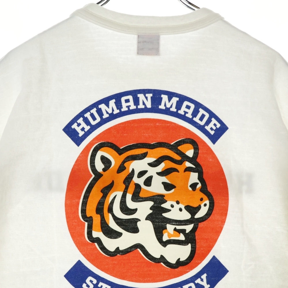 HUMAN MADE(ヒューマンメイド) 24AW GRAPHIC T-SHIRT グラフィック 半袖Tシャツ バックタイガープリント HM28TE019