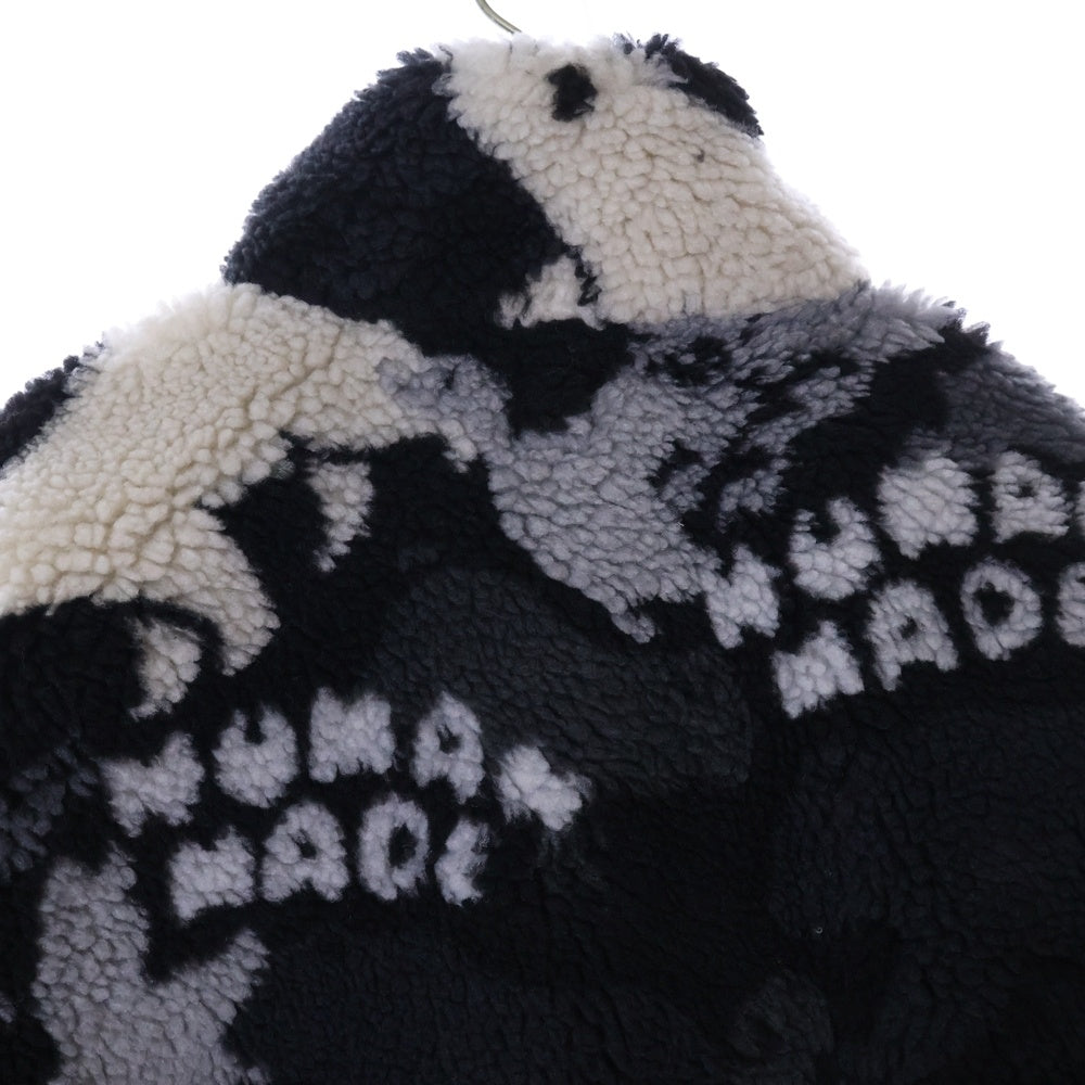 HUMAN MADE(ヒューマンメイド) 24AW ANIMAL FLEECE JACKET GRAY アニマルフリースジャケット グレー HM28JK038