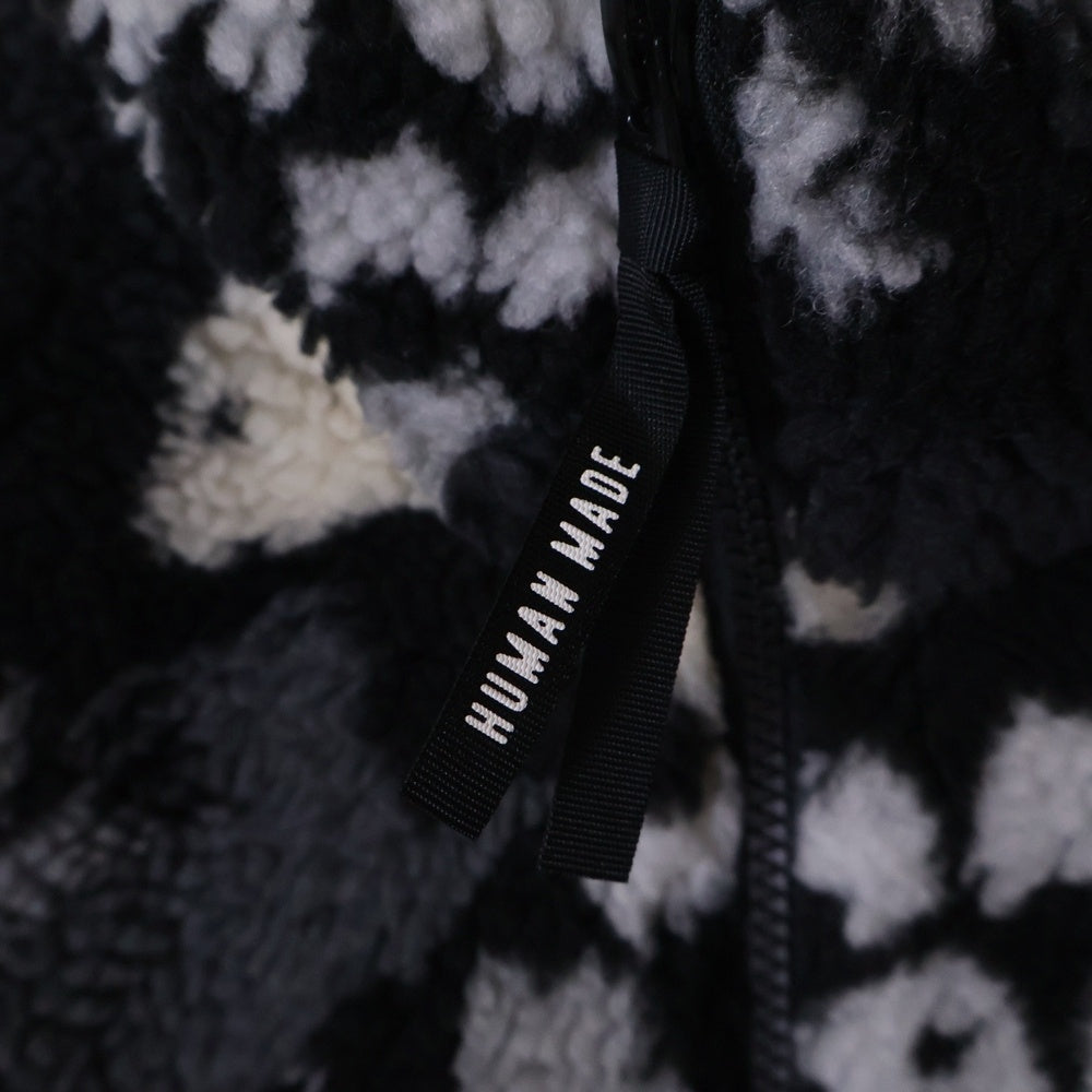 HUMAN MADE(ヒューマンメイド) 24AW ANIMAL FLEECE JACKET GRAY アニマルフリースジャケット グレー HM28JK038