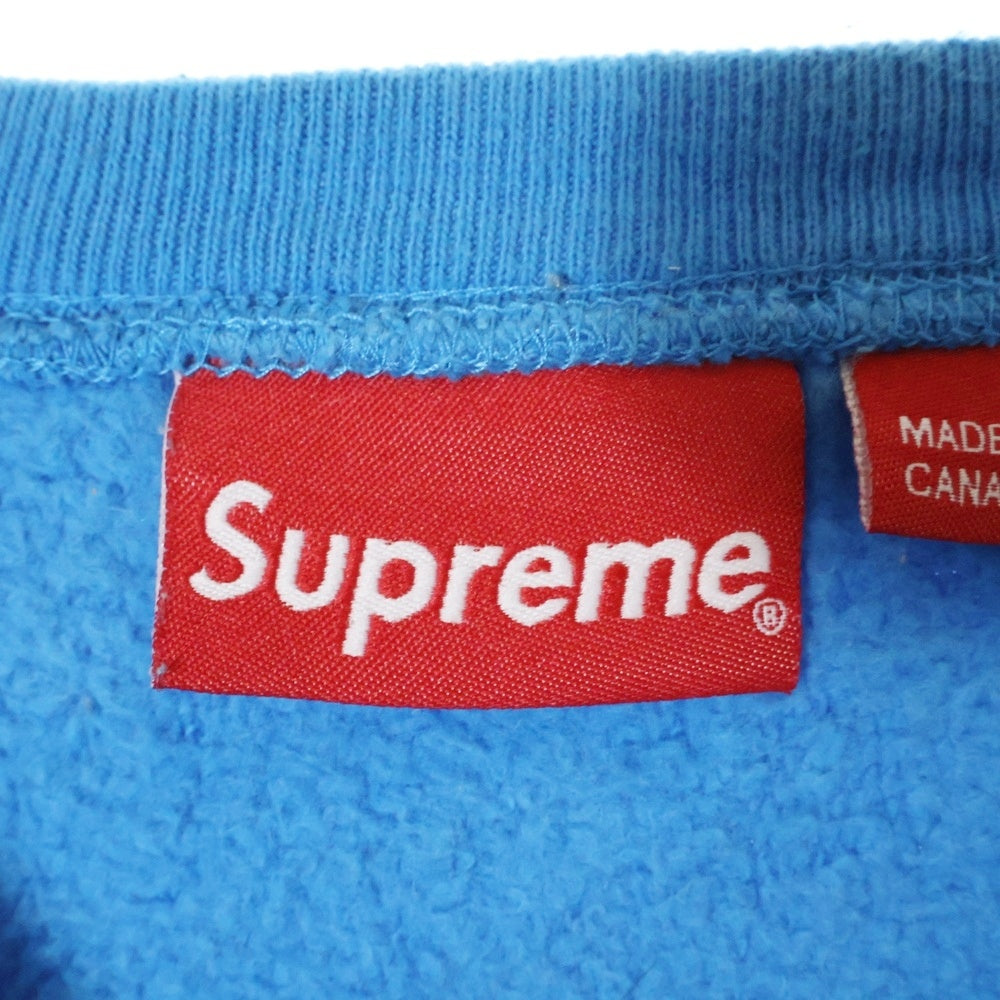 SUPREME(シュプリーム) 18AW Box Logo Crewneck ボックスロゴ クルーネック スウェット トレーナー ブルー