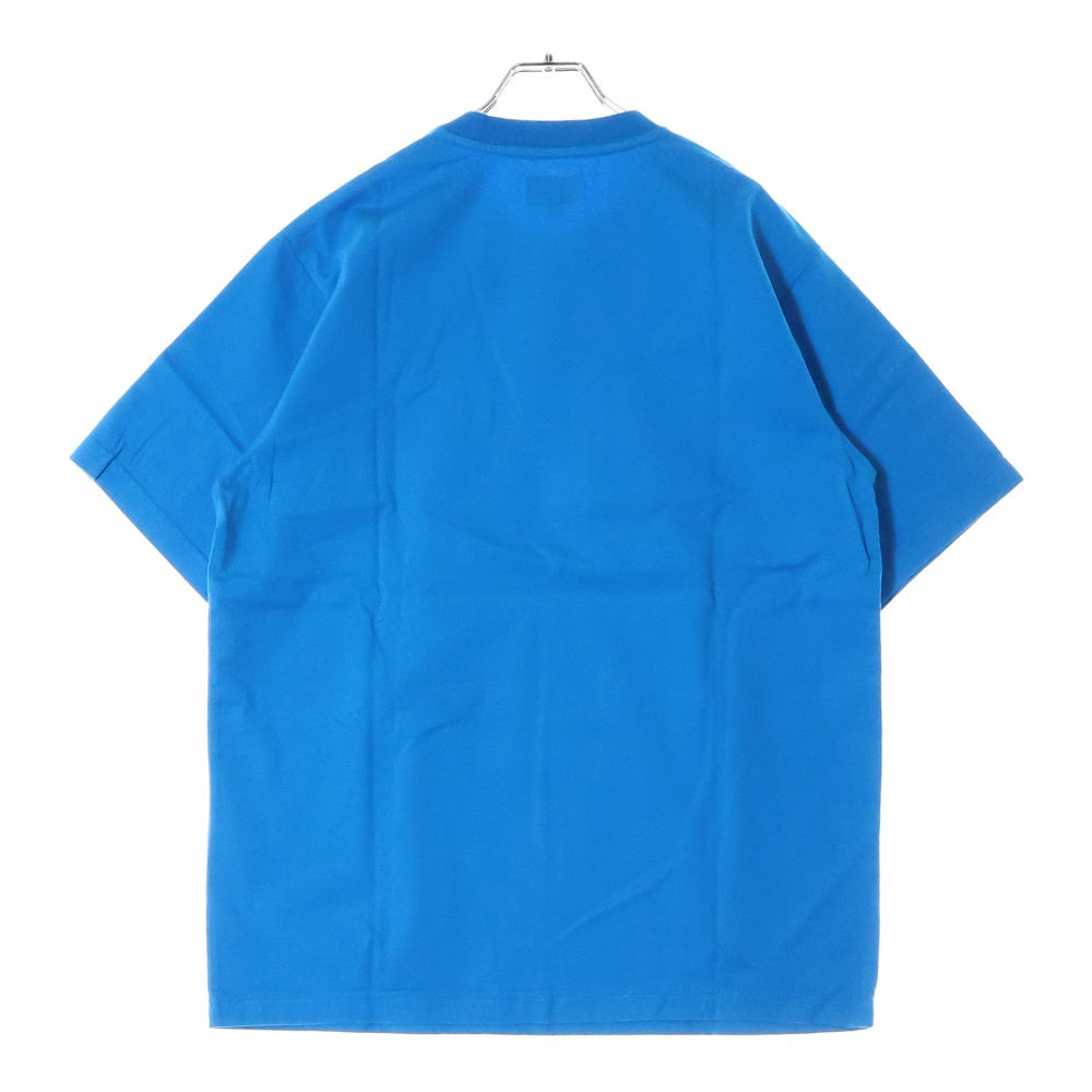 SUPREME(シュプリーム) 19SS Athletic Label S/S Top ラベルパッチ クルーネック半袖Tシャツ カットソー ブルー