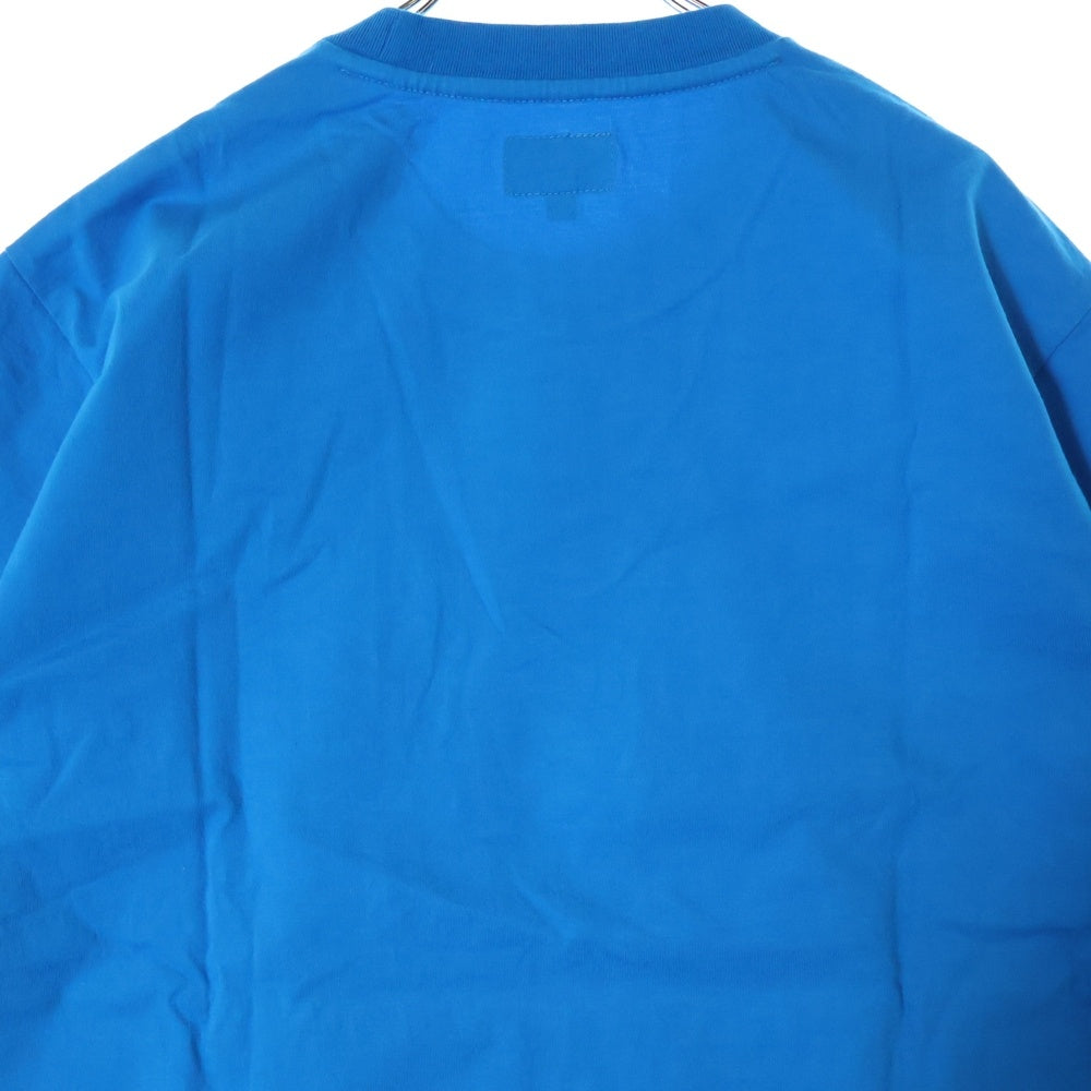 SUPREME(シュプリーム) 19SS Athletic Label S/S Top ラベルパッチ クルーネック半袖Tシャツ カットソー ブルー