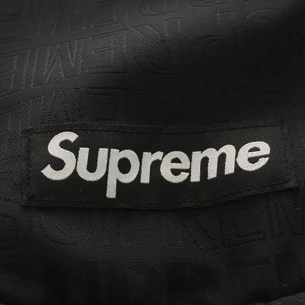 SUPREME(シュプリーム) 19SS Backpack リピートロゴ サイドアジャスター バックパック リュックサック ブラック