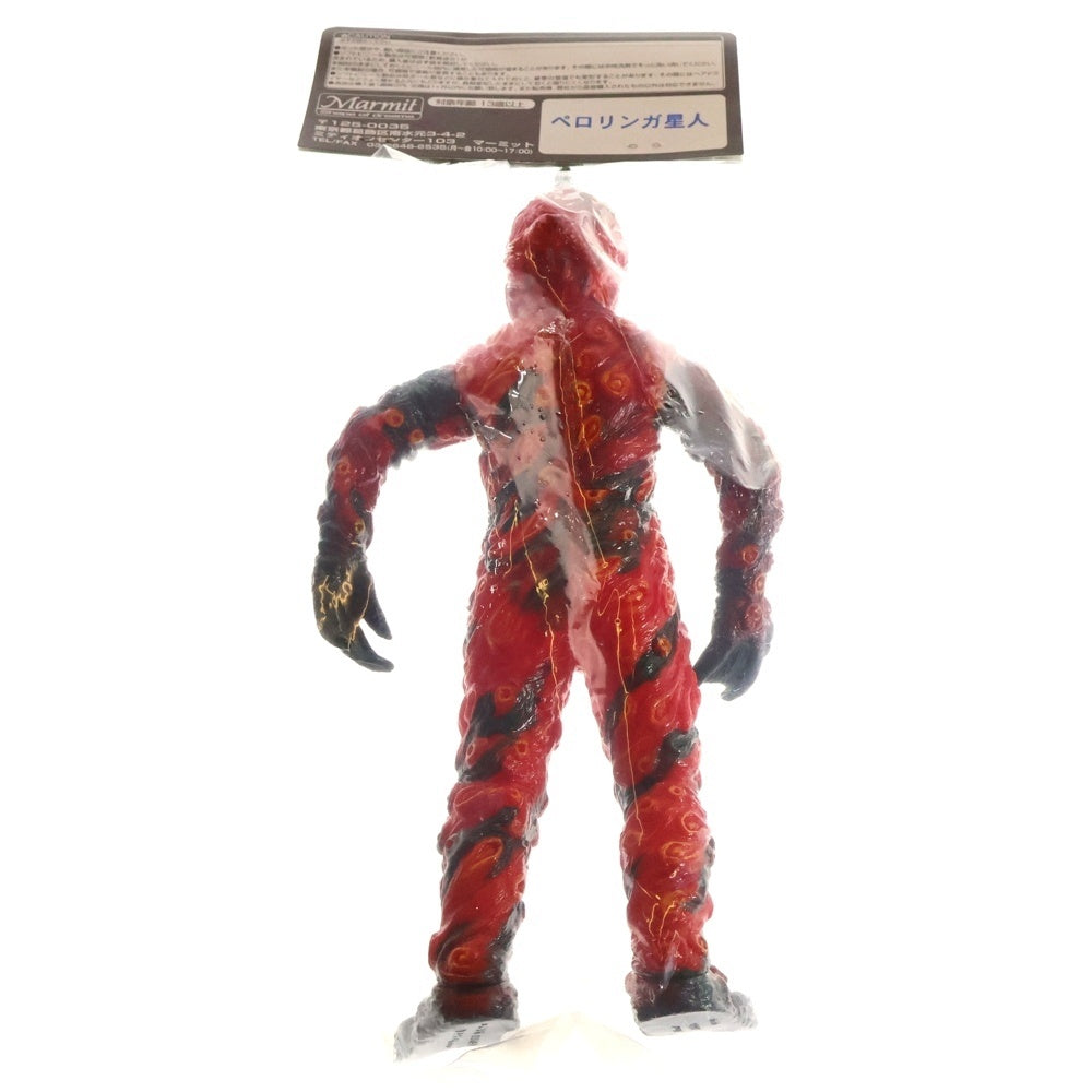 MARMIT(マーミット) 2006 KAIJU ペロリンガ星人 ソフビ フィギュア 人形 レッド