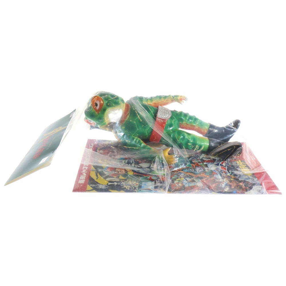 MEDICOM TOY(メディコムトイ) 東映レトロソフビコレクション 仮面ライダーV3 カメバズーカ ソフビ フィギュア 人形 グリーン