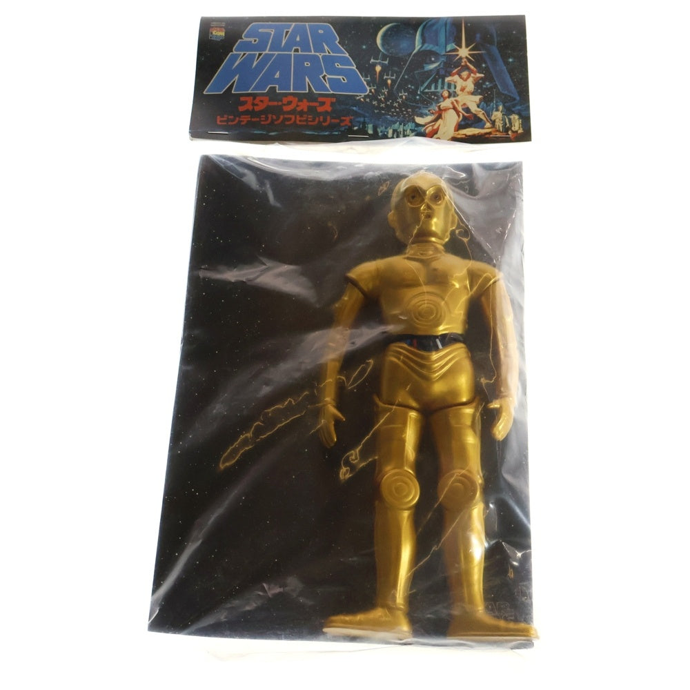 MEDICOM TOY(メディコムトイ) STAR WARS ビンテージソフビシリーズ スターウォーズ シースリーピーオー ソフビ フィギュア 人形 ゴールド