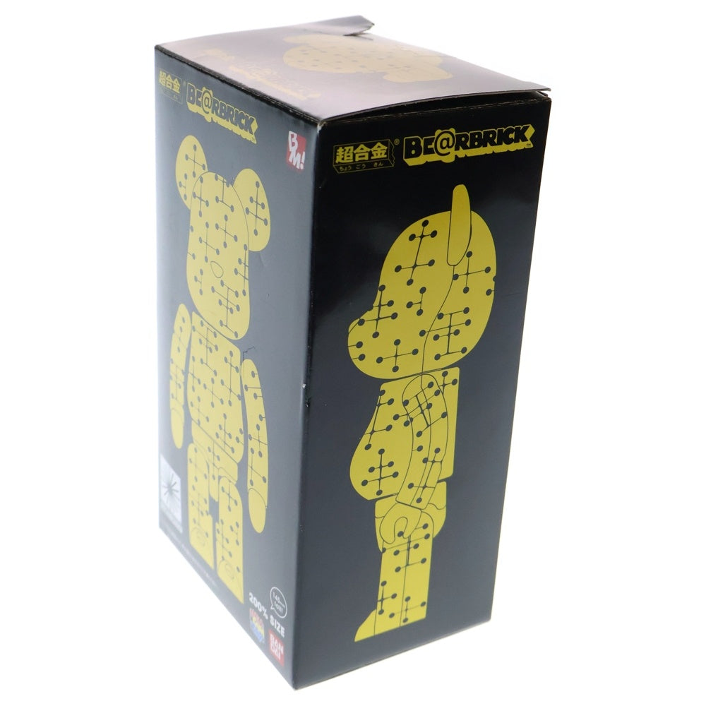 MEDICOM TOY(メディコムトイ) BE@RBRICK EAMES OFFICE 200% ベアブリック イームズ オフィス 超合金 フィギュア 人形 イエロー