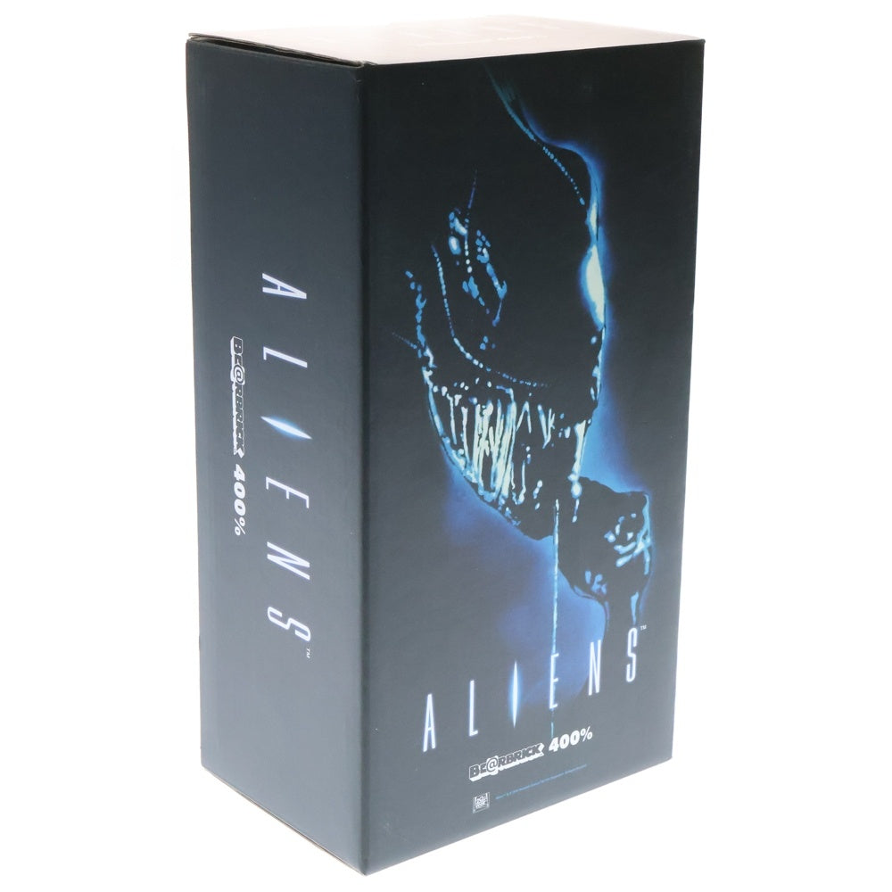 MEDICOM TOY(メディコムトイ) BE@RBRICK ALIENS 400% ベアブリック エイリアンズ フィギュア 人形 ブラック
