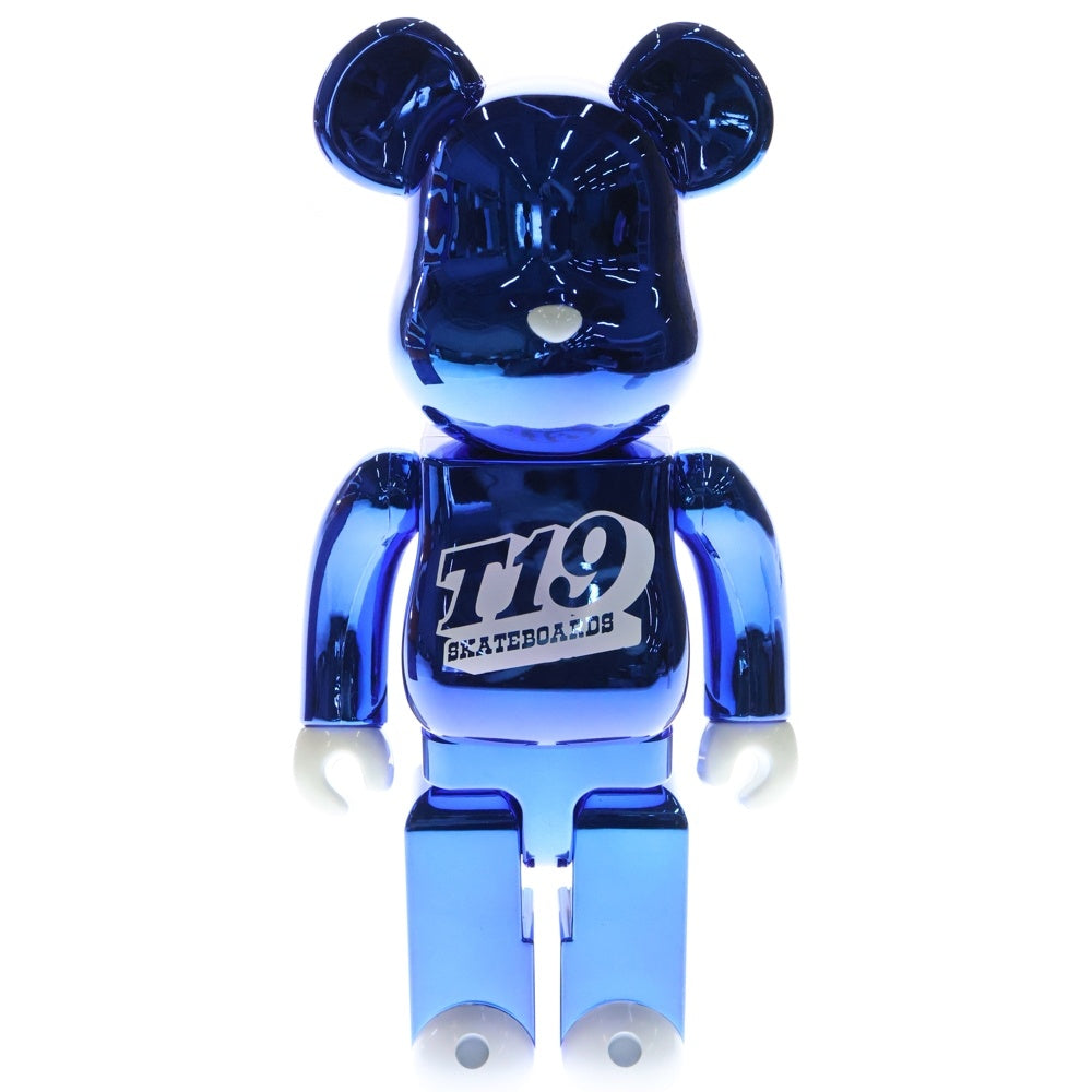 MEDICOM TOY(メディコムトイ) BE@RBRICK T19 SKATEBOARDS 400% ベアブリック スケートボード フィギュア 人形 ブルー