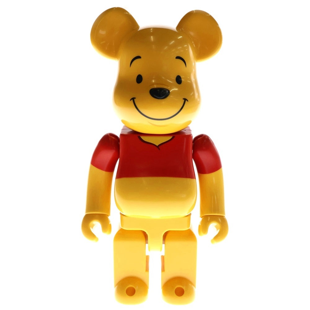 MEDICOM TOY(メディコムトイ) BE@RBRICK Winnie The Pooh くまのプーさん 400% ウェイニー ザ プー フィギュア 人形 イエロー/レッド