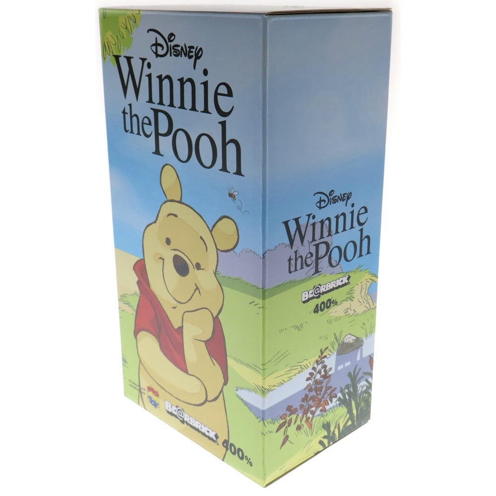 MEDICOM TOY(メディコムトイ) BE@RBRICK Winnie The Pooh くまのプーさん 400% ウェイニー ザ プー フィギュア 人形 イエロー/レッド