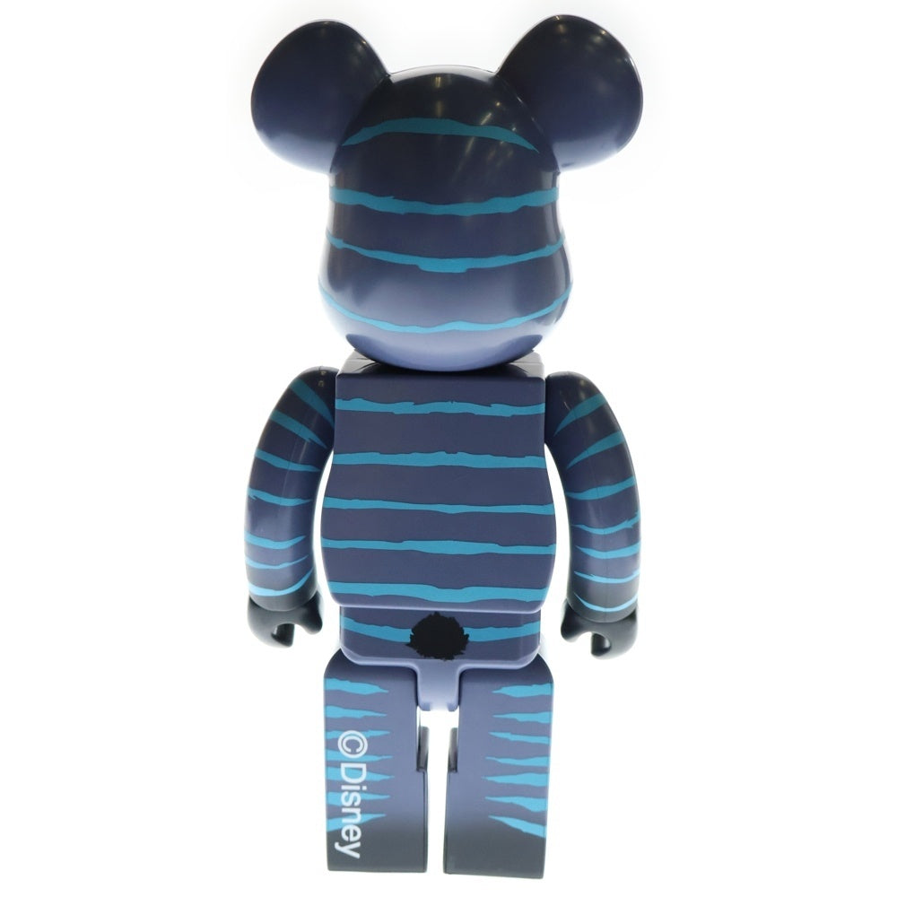 MEDICOM TOY(メディコムトイ) BE@RBRICK ALICE IN WONDERLAND CHESHIRE CAT 400% ベアブリック アリス イン ワンダーランド チェシャ猫 フィギュア 人形 グレー