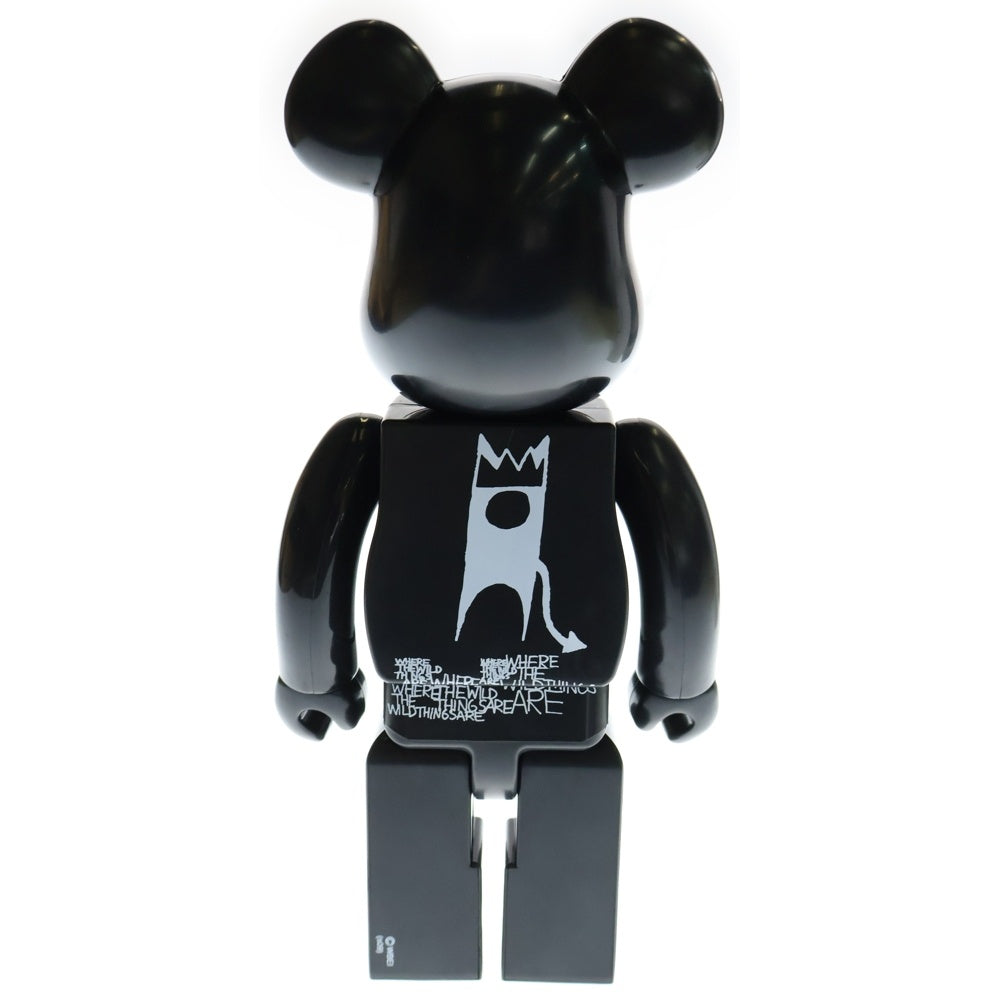 MEDICOM TOY(メディコムトイ) BE@RBRICK WHERE THE WILD THINGS ARE 400% ベアブリック かいじゅうたちのいるところ フィギュア 人形 ブラック