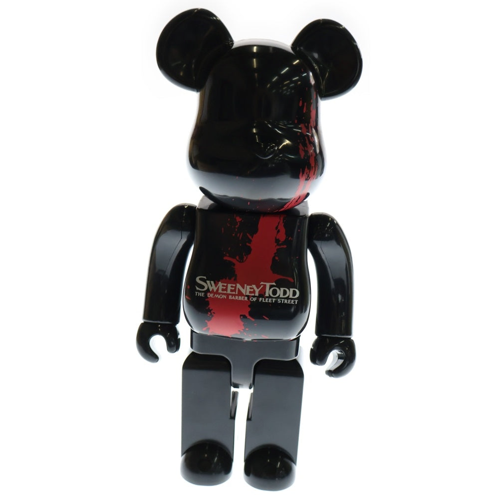 MEDICOM TOY(メディコムトイ) BE@RBRICK Sweeney Todd 400% ベアブリック スウィーニー トッド フィギュア 人形 ブラック
