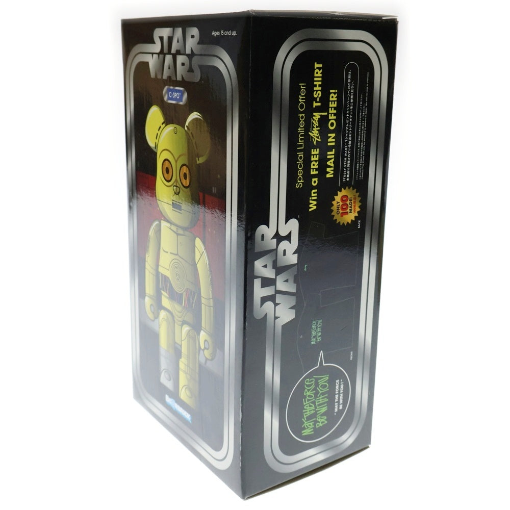 MEDICOM TOY(メディコムトイ) BE@RBRICK BE@RBRICK C-3PO 400% ベアブリック スターウォーズ フィギュア 人形 ゴールド