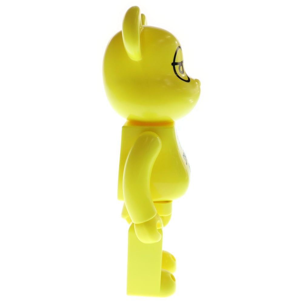MEDICOM TOY(メディコムトイ) BE@RBRICK KROOKED SKATEBOARDS by Mark Gonzales 400% ベアブリック クルキット スケートボード マーク ゴンザレス フィギュア 人形 イエロー