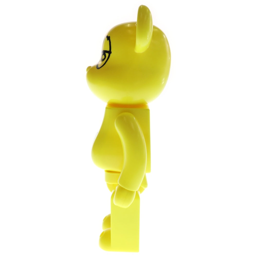 MEDICOM TOY(メディコムトイ) BE@RBRICK KROOKED SKATEBOARDS by Mark Gonzales 400% ベアブリック クルキット スケートボード マーク ゴンザレス フィギュア 人形 イエロー