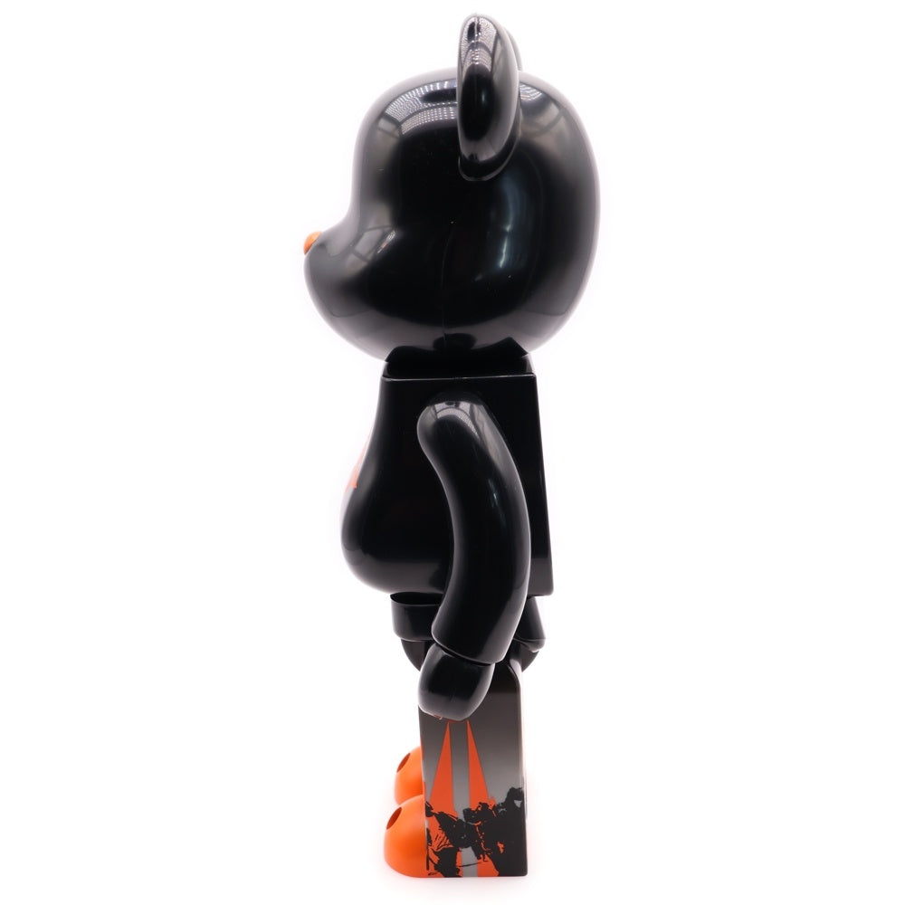 MEDICOM TOY(メディコムトイ) BE@RBRICK PRODIGY INVADERS MUST DIE 400% ベアブリック プロディジー インヴェイダーズ マスト ダイ フィギュア 人形 ブラック/オレンジ