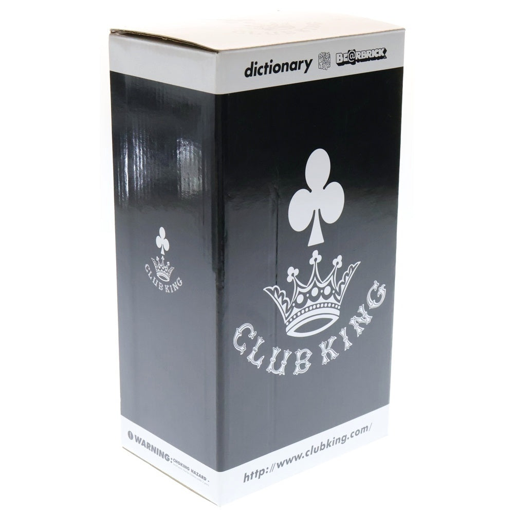 MEDICOM TOY(メディコムトイ) BE@RBRICK CLUBKING 400% ベアブリック クラブキング フィギュア 人形 ブラック