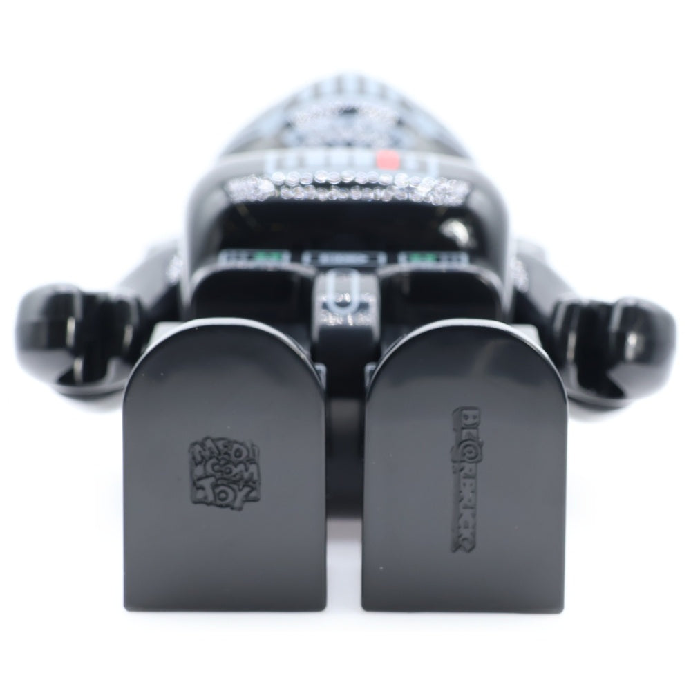 MEDICOM TOY(メディコムトイ) 800個限定 BE@RBRICK STUSSY STAR WARS DARTH VADER 400% ベアブリック ストゥーシー スターウォーズ ダースベイダー フィギュア 人形 ブラック