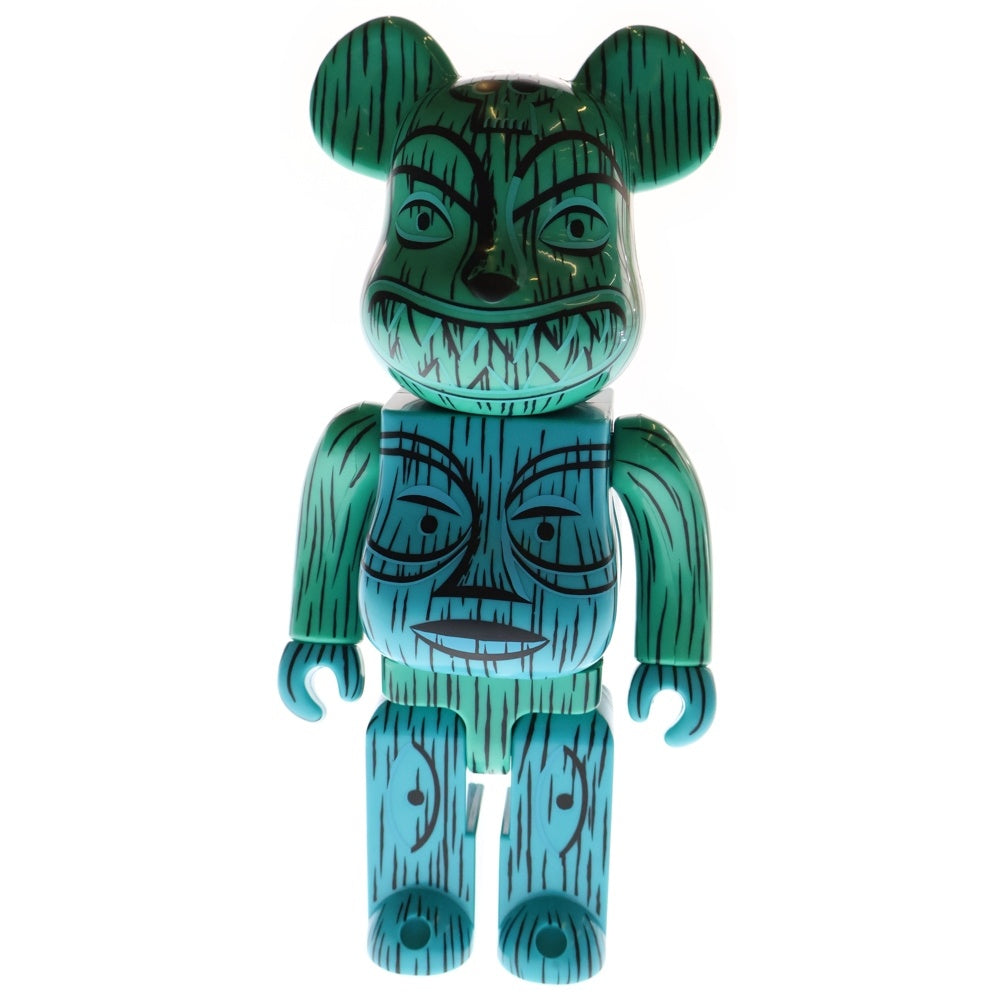 MEDICOM TOY(メディコムトイ) BE@RBRICK SHAG WORLD WIDE TOUR 400% ベアブリック シャグ ワールド ワイド ツアー フィギュア 人形 ブルー