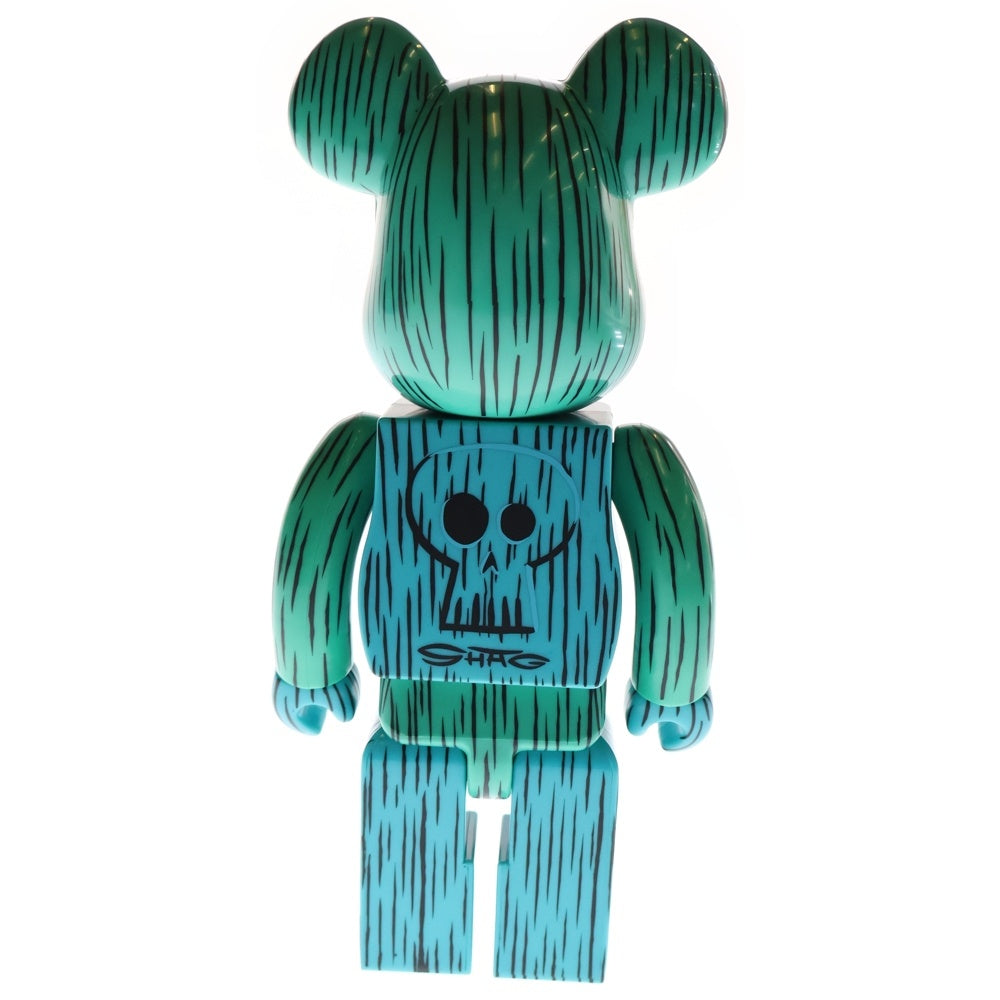 MEDICOM TOY(メディコムトイ) BE@RBRICK SHAG WORLD WIDE TOUR 400% ベアブリック シャグ ワールド ワイド ツアー フィギュア 人形 ブルー