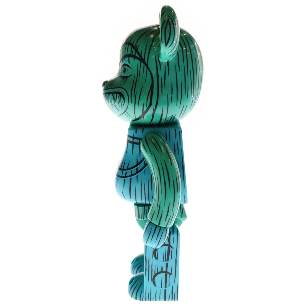 MEDICOM TOY(メディコムトイ) BE@RBRICK SHAG WORLD WIDE TOUR 400% ベアブリック シャグ ワールド ワイド ツアー フィギュア 人形 ブルー