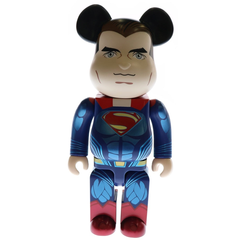 MEDICOM TOY(メディコムトイ) BE@RBRICK SUPERMAN 400% ベアブリック スーパーマン 人形 フィギュア ブルー