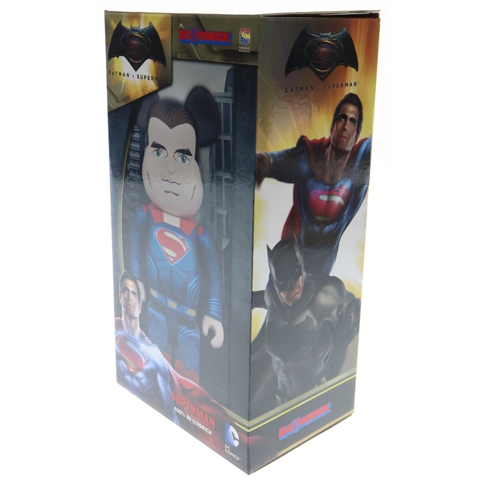 MEDICOM TOY(メディコムトイ) BE@RBRICK SUPERMAN 400% ベアブリック スーパーマン 人形 フィギュア ブルー