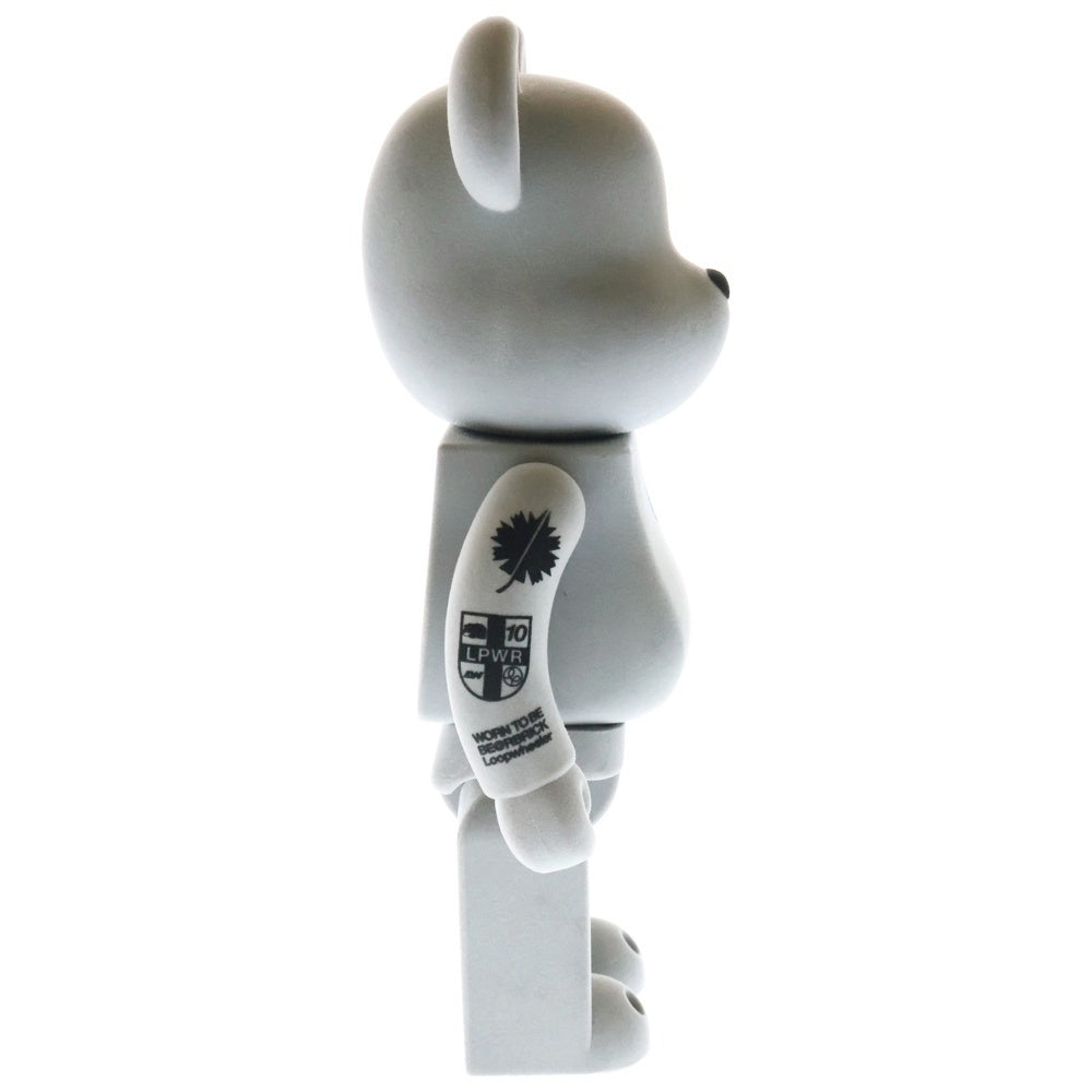 MEDICOM TOY(メディコムトイ) BE@RBRICK LOOPWHEELER 1st Ver 400% ベアブリック ループウィーラー 1st 人形 フィギュア グレー