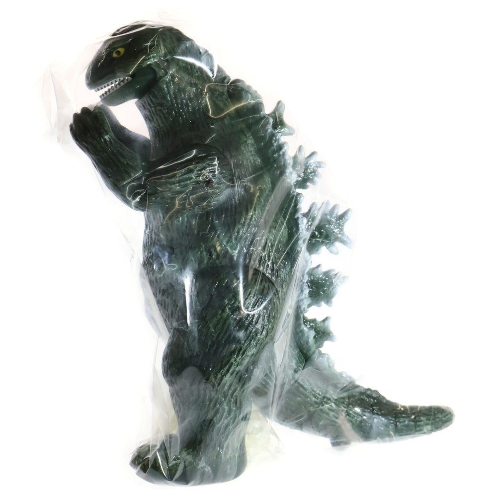 MARUSAN TOY(マルサントイ) 2009 世紀の大怪獣 ゴジラB/O スタイル金属感 ソフビ フィギュア 人形 グリーン