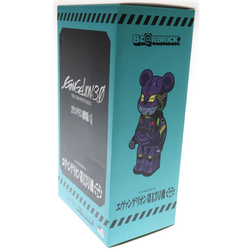 MEDICOM TOY(メディコムトイ) BE@RBRICK EVANGERION 13 400% ベアブリック エヴァンゲリオン第13号機 新劇場版 人形 フィギュア パープル