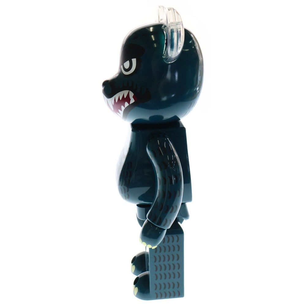 MEDICOM TOY(メディコムトイ) BE@RBRICK ×ゴジラ 60周年記念 400% ベアブリック 人形 フィギュア ネイビー