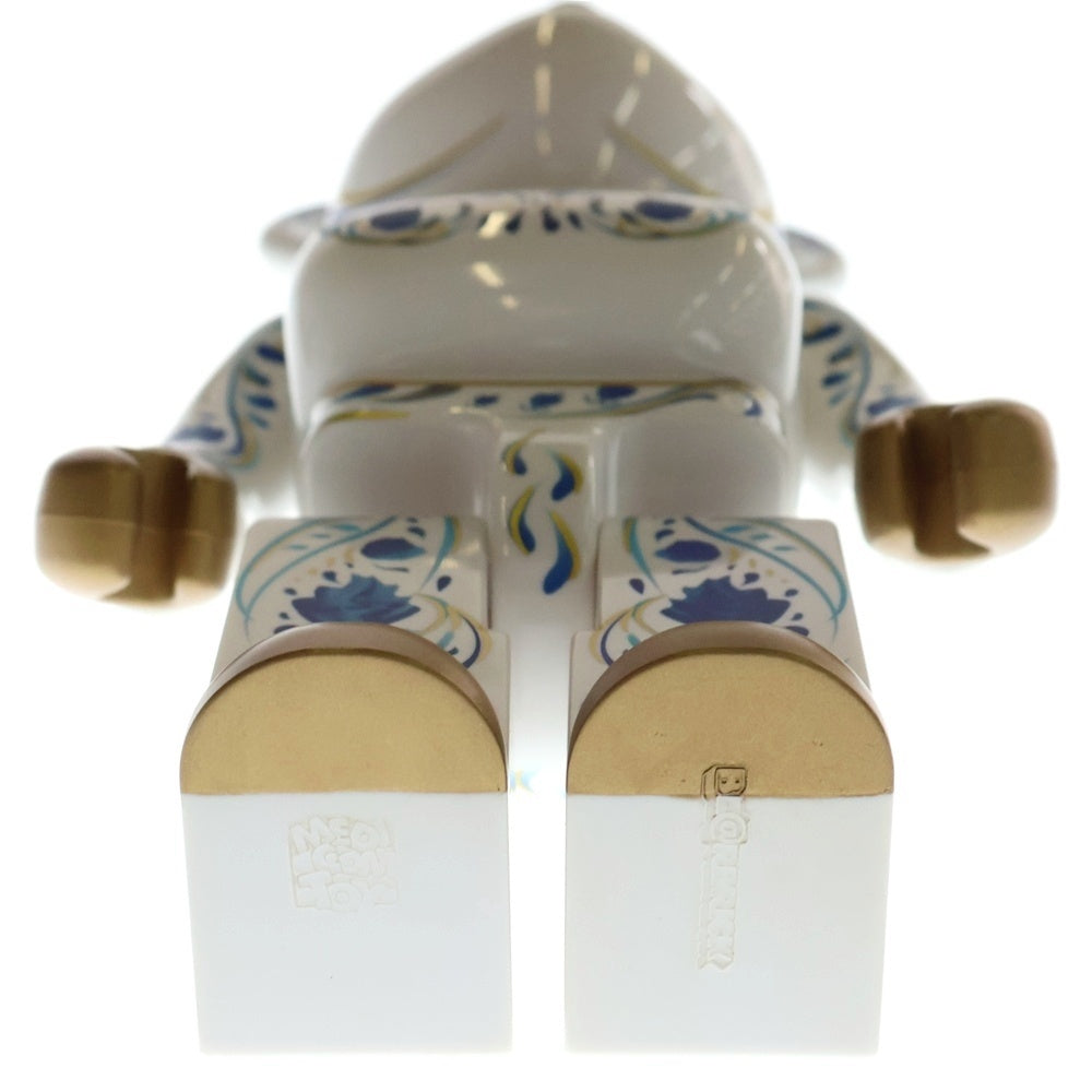 MEDICOM TOY(メディコムトイ) BE@RBRICK SSUR 400% ベアブリック サー 人形 フィギュア 総柄 ホワイト/ブルー