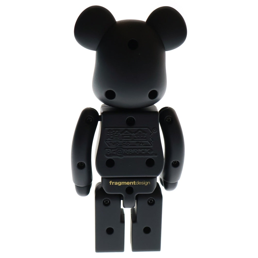 MEDICOM TOY(メディコムトイ) BE@RBRICK FRAGMENT DESIGN 200% ベアブリック フラグメントデザイン 超合金 人形 フィギュア ブラック/ゴールド