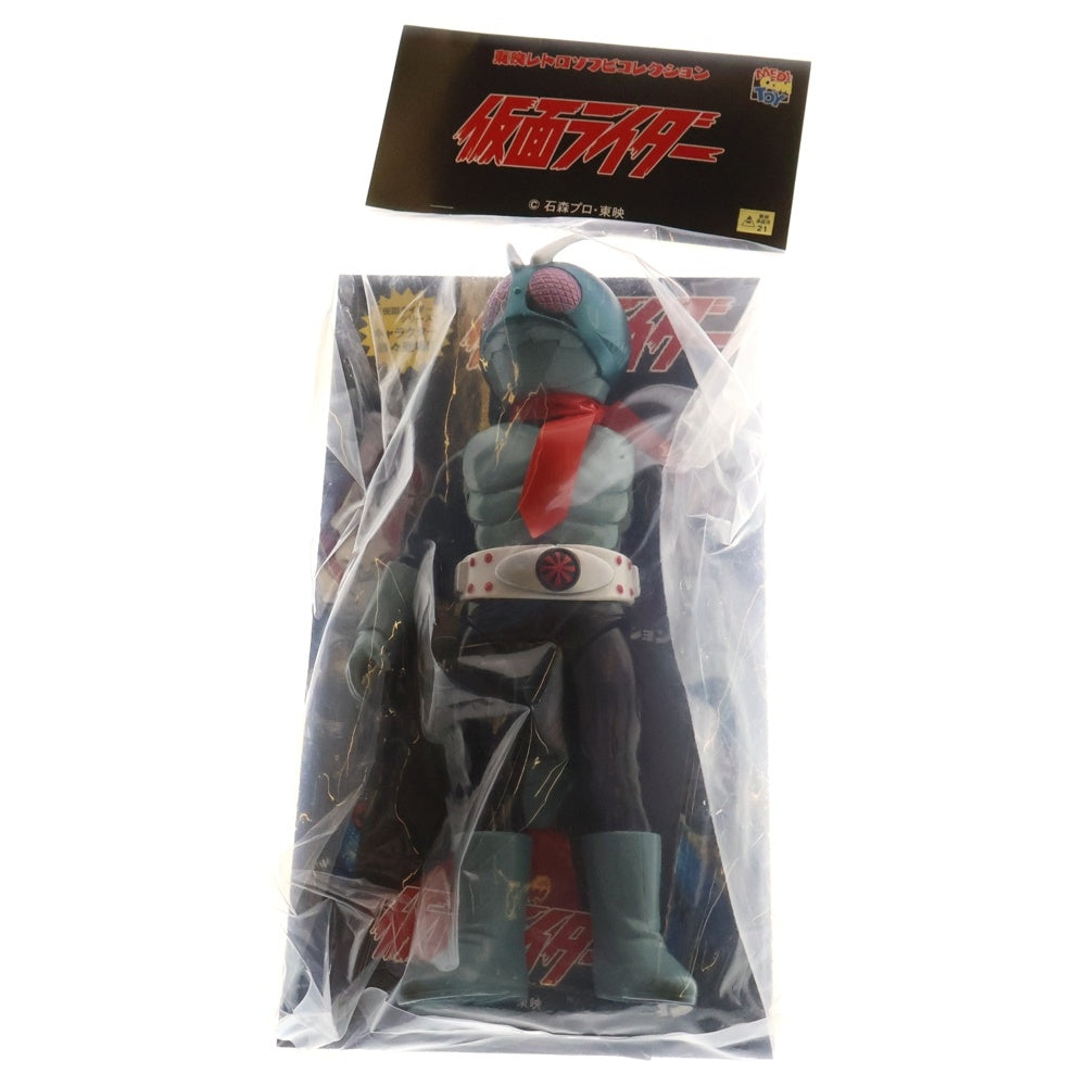 MEDICOM TOY(メディコムトイ) 東映レトロソフビコレクション 仮面ライダー旧1号 ソフビ フィギュア 人形 ブラック