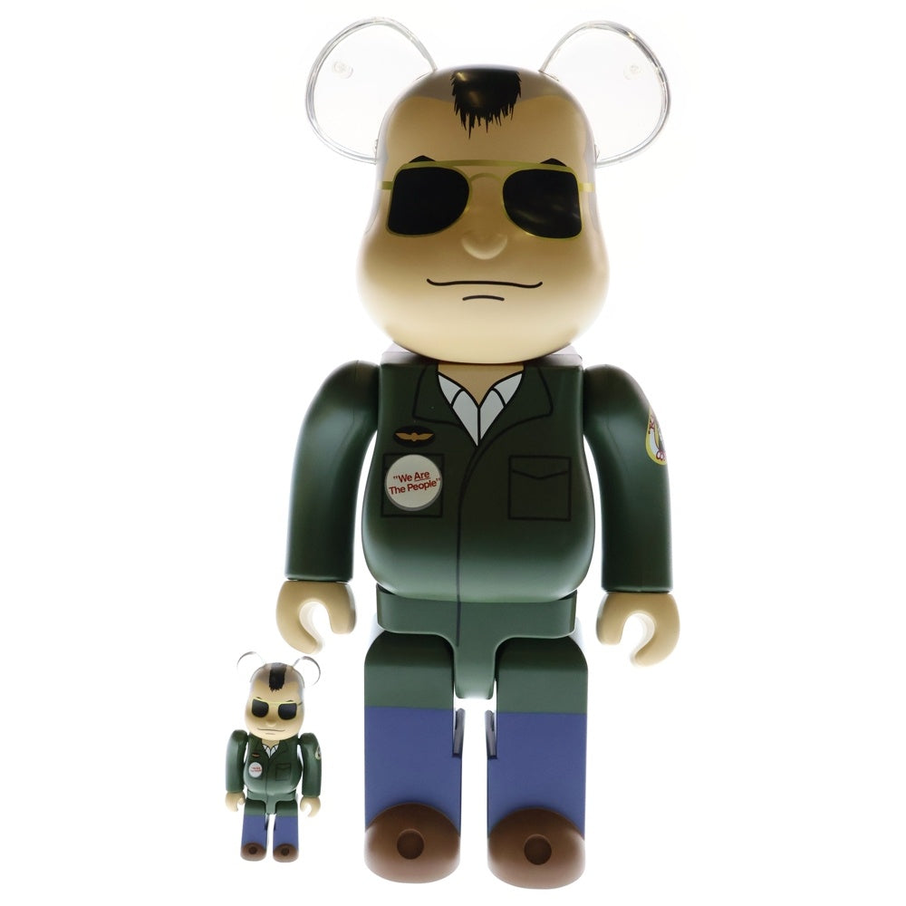 MEDICOM TOY(メディコムトイ) BE@RBRICK TAX DRIVER TRAVIS BICKLE 400%&100% ベアブリック タクシードライバー トラヴィスビックル フィギュア 人形 マルチ