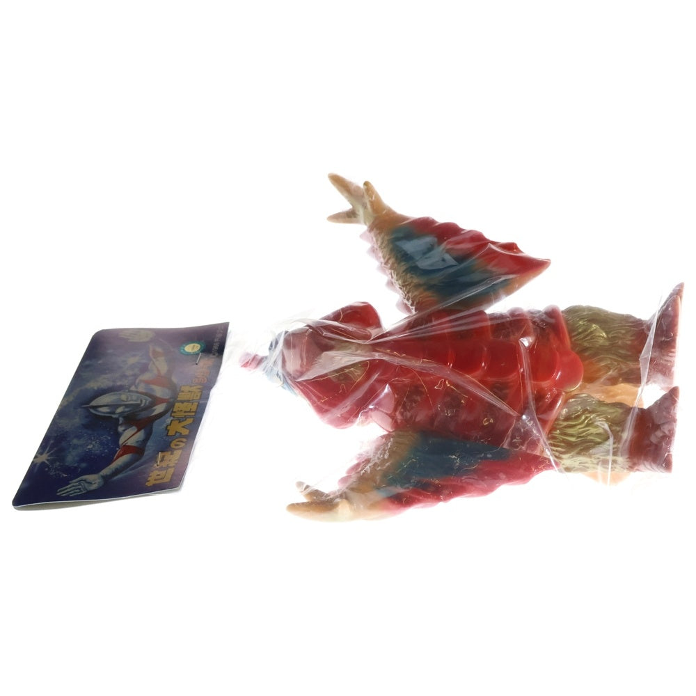 MARMIT(マーミット) 2007 世紀の大怪獣シリーズ 火山怪鳥バードン1 ソフビ フィギュア 人形 レッド/ブルー