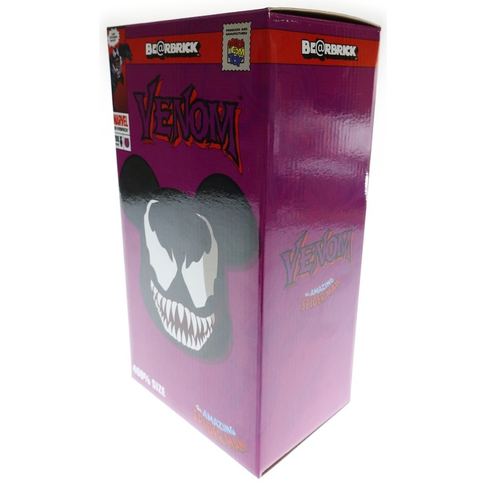 MEDICOM TOY(メディコムトイ) 2014年 BE@RBRICK MARVEL VENOM 400% ベアブリック マーベル ヴェノム 初代 人形 フィギュア ブラック