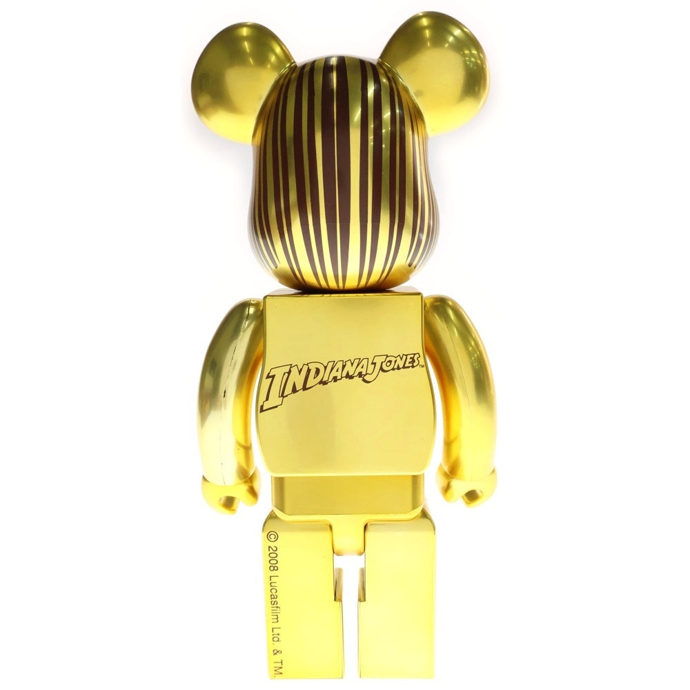 MEDICOM TOY(メディコムトイ) BE@RBRICK INDIANA JONES 400% ベアブリック インディージョーンズ 人形 フィギュア ゴールド