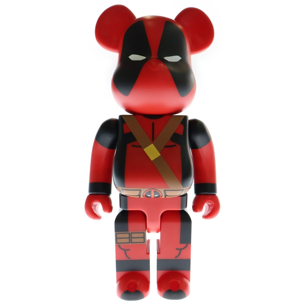 MEDICOM TOY(メディコムトイ) 2014年 BE@RBRICK MARVEL DEAD・POOL 400% ベアブリック マーベル デッドプール 初代 人形 フィギュア レッド/ブラック