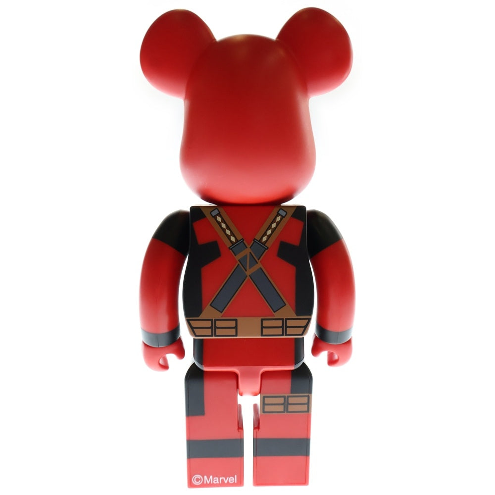 MEDICOM TOY(メディコムトイ) 2014年 BE@RBRICK MARVEL DEAD・POOL 400% ベアブリック マーベル デッドプール 初代 人形 フィギュア レッド/ブラック