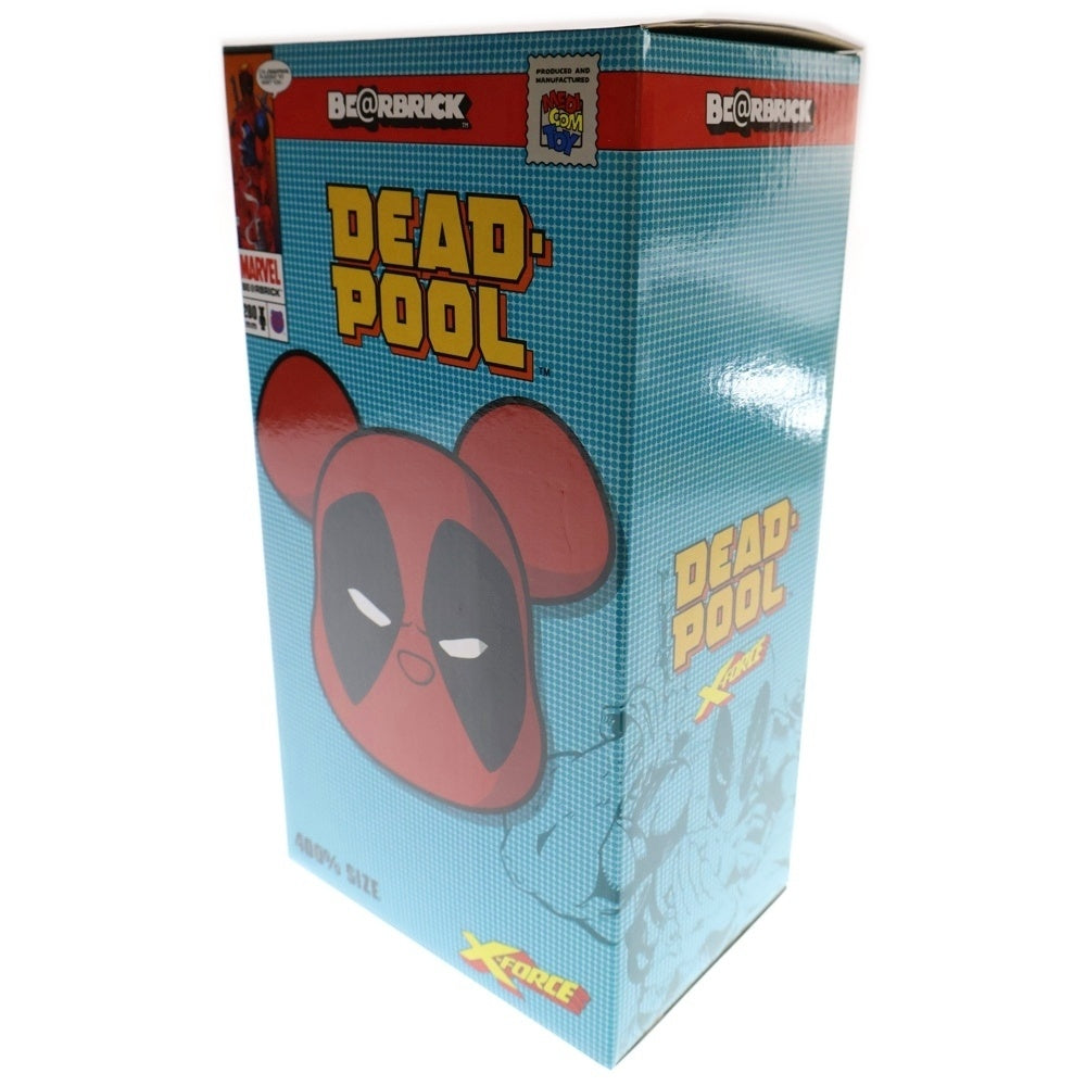 MEDICOM TOY(メディコムトイ) 2014年 BE@RBRICK MARVEL DEAD・POOL 400% ベアブリック マーベル デッドプール 初代 人形 フィギュア レッド/ブラック